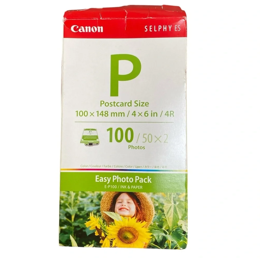 Canon E-P100 Easy Photo Pack for Canon SELPHY ES series printers